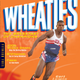 Carl Lewis on the Wheaties box.